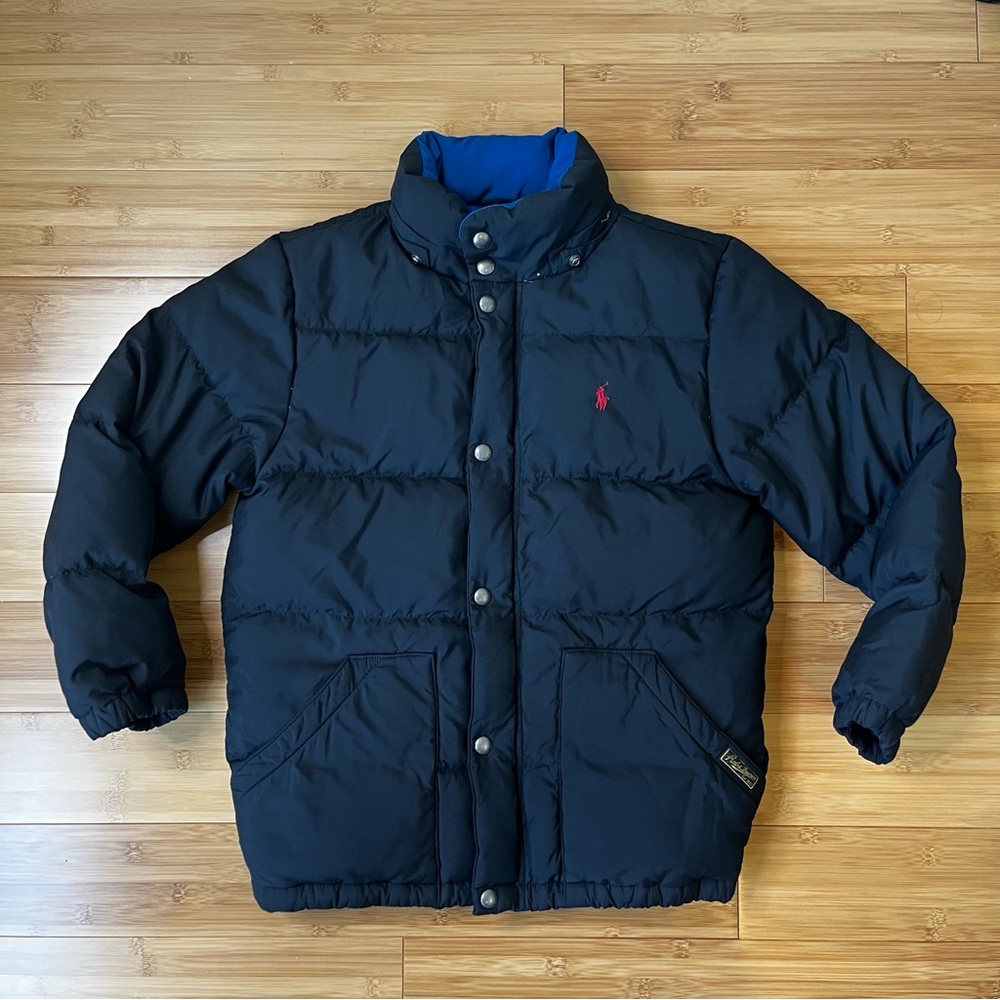 Polo by Ralph Lauren Puffer Jacket with Red Logo